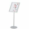 Twinco Literature Display Floor Stand Snapframe A3 Silver TW51768