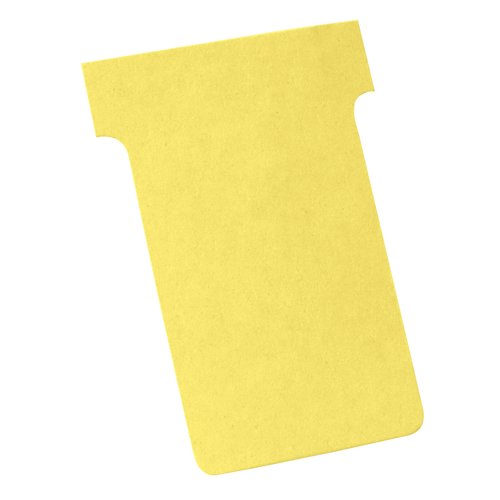 Shop our Nobo T-Cards in Size 4 vibrant yellow perfect for organising your workspace. This pack of 100 cards (2004004) is ideal for effective communication and planning.