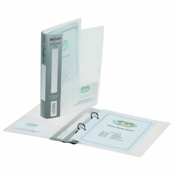 Snopake Superline Ring Binder A5 15mm Clear 10108 - Pack 10