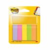 Shop the 3M 670-5 Post-it Page Markers perfect for organising your notes and documents. Each pack includes five pads of 20 sheets measuring 15x50mm ideal for highlighting important information.
