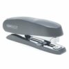 Rapesco Spinna Stapler in Grey (Model R71726B3) - Perfect for stapling up to 50 sheets with ease and style.