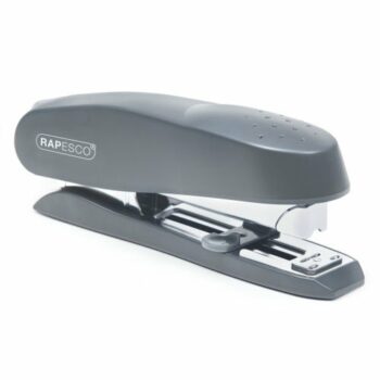 Rapesco Spinna Stapler in Grey (Model R71726B3) - Perfect for stapling up to 50 sheets with ease and style.