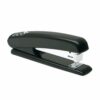 Shop the Rapesco Eco Full Strip Stapler in sleek black designed to effortlessly staple up to 20 sheets perfect for your office or home stationery needs.