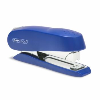 Shop the Rapesco Luna 727 Blue Stapler designed to effortlessly staple up to 50 sheets perfect for home or office use. This stylish blue stapler combines functionality with a sleek design making it an essential tool for your stationery collection.