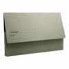 Shop the Guildhall Document Wallets in vibrant green (GDW1-GRN) - perfect for organising your documents. Available in a convenient pack of 50 these durable wallets are ideal for both home and office use.