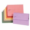 Shop our Guildhall Document Wallets in assorted colours perfect for organising your documents. This pack of 50 GDW1-AST wallets is ideal for both home and office use.