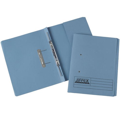 Shop the Rexel Jiffex Transfer Files in Foolscap Blue model 43213EAST available in a convenient pack of 50. Perfect for organising documents and enhancing your office efficiency.