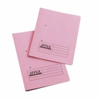 Shop the Rexel Jiffex Transfer Files in vibrant pink perfect for organising your documents in foolscap size. This pack of 50 is ideal for both home and office use ensuring your files are stylishly stored.