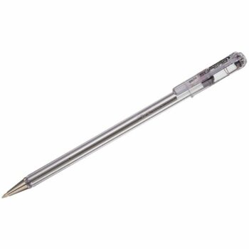 Pentel Superb Ballpoint Pen Fine Black BK77A - Pack 12
