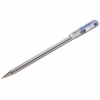 Pentel Superb Ballpoint Pen Fine Blue BK77C - Pack 12