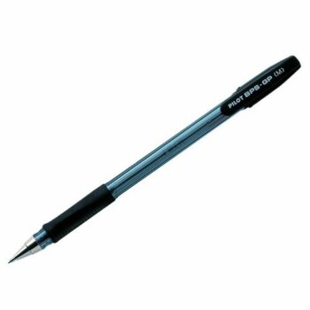 Pilot BPS-GP Ballpoint Pen Medium Black 204101201 - Pack 12