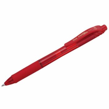 Pentel EnerGel X Gel Rollerball Pen Red BL107-BX - Pack 12