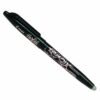 Pilot FriXion Rollerball Pen Erasable Broad Tip Black 551093 - Pack 12