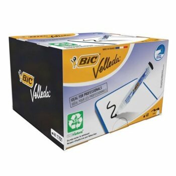 Shop the BIC Velleda 1701 Black Bulk Whiteboard Markers perfect for classrooms and offices. This pack of 48 markers ensures you have plenty of supplies for all your writing and drawing needs.