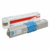 OKI Laser Toner Cartridge Cyan 44469724