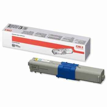 OKI Laser Toner Cartridge Yellow 44469704
