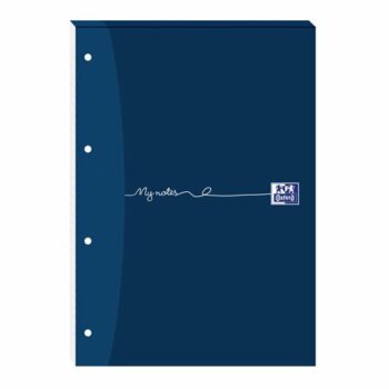 Oxford MyNotes Refill Pad Headbound 160pp Ruled Margin A4 100080212 - Pack 5