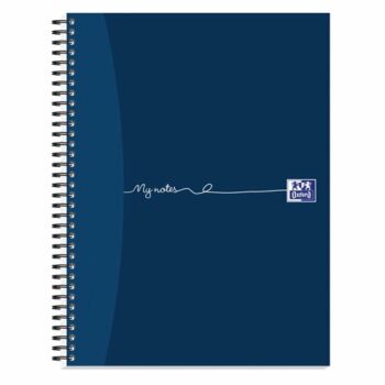 Oxford MyNotes Wirebound Notebook 200pp Ruled Perf A4 100082373 - Pack 3