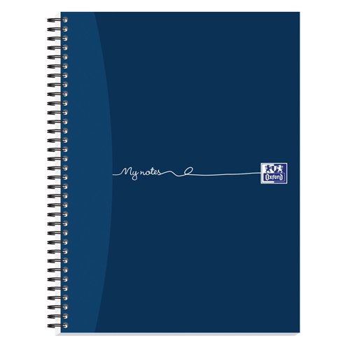 Oxford MyNotes Wirebound Notebook 200pp Ruled Perf A4 100082373 - Pack 3