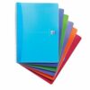 Oxford Office Notebook Wirebound Poly Transluscent A4 Assort 100104241 - Pack 5