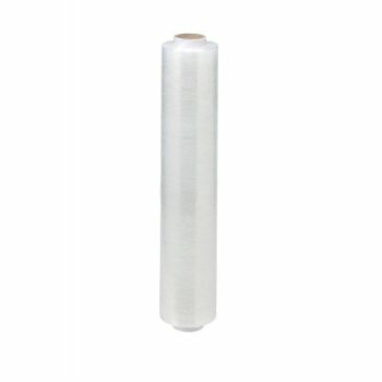 Pallet Wrap Hand Stretch Film Heavyweight Clear 400mm x 250m Blown - Pack 6