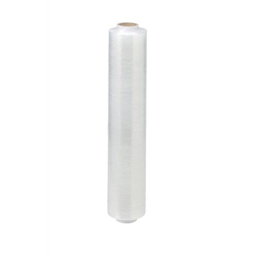 Pallet Wrap Hand Stretch Film Mediumweight Clear 400mm x 250m Blown - Pack 6
