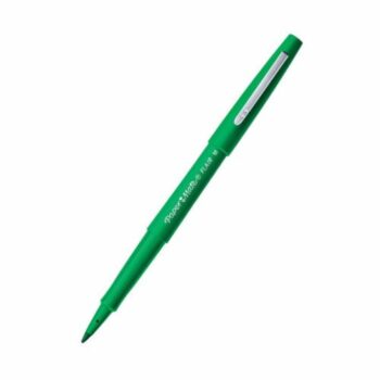 Paper Mate Flair Ultra Fine Fibre Tip Pen Green S0191033 - Pack 12