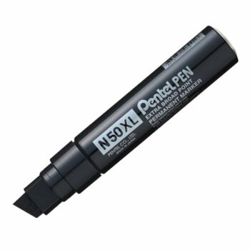 Pentel N50XL Jumbo Marker Black M180/6-A - Pack 6