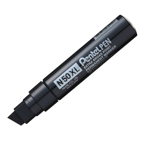 Pentel N50XL Jumbo Marker Black M180/6-A - Pack 6
