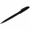 Pentel S520 Fibre Tipped Sign Pen Black S520-A - Pack 12