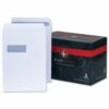 Plus Fabric Envelopes Pocket Self Seal Window 120gsm C4 White H27070 - Pack 250