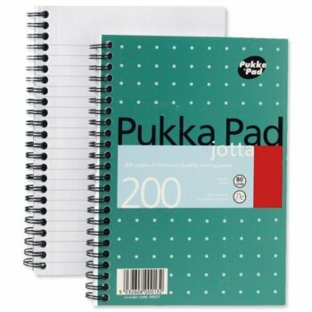 Pukka Pad Jotta A5 Notebook Wirebound JM021 - Pack 3