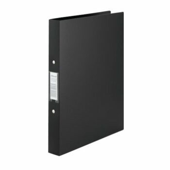Rexel Budget Ring Binders Black A4 13422BK - Pack 10