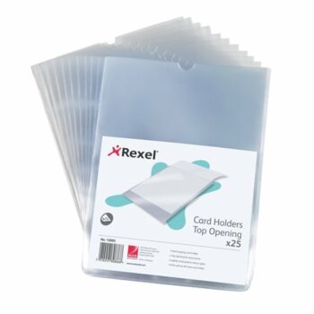 Rexel Card Holders A5 12093 - Pack 25