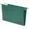 Rexel CrystalFile A4 Suspension Files Green 30mm 70621 - Pack 50