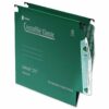 Rexel Crystalfile Lateral 275 Files Green 78652 - Pack 50