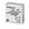 Rexel No.25 Staples (25/4) 4mm 05025 - Pack 5000
