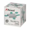 Rexel No.66/14 Staples (66/14) 14mm 06075 - Pack 5000