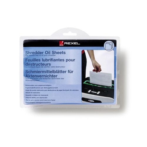 Rexel Oil Sheets for Shredders 2101949 - Pack 20