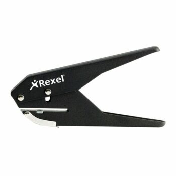 Rexel S120 1-Hole Punch Black 20120041 - 20 Sheets