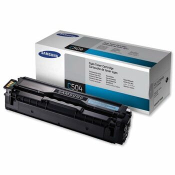 Samsung Laser Toner Cartridge Cyan CLT-C504S/ELS SU025A