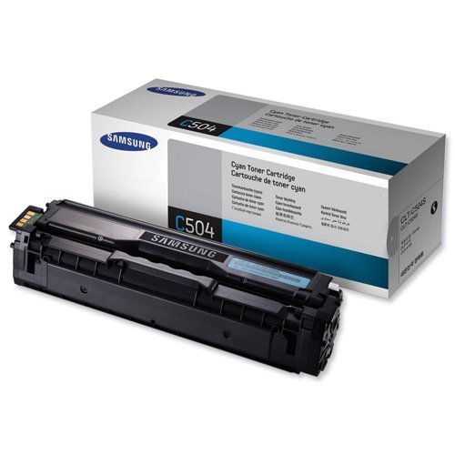 Samsung Laser Toner Cartridge Cyan CLT-C504S/ELS SU025A