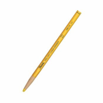 Sharpie China Wax Marker Pencil Yellow S0305101 - Pack 12