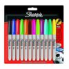 Sharpie Fine Tip Permanent Marker Assorted S0811070 - Pack 12