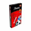 Sharpie Fine Tip Permanent Marker Red S0810940 - Pack 12