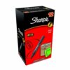 Sharpie M15 Permanent Marker Bullet Tip Black S0192584 - Pack 12