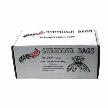 Shredder Bags 250 Litres RY0474 - Pack 50