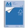 Silvine Everyday FSC Notebook Wire Ruled Margin Perf 160pp A4 FSCTW80 - Pack 5