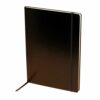 Silvine Executive Soft Feel Notebook Ruled 160pp A4 Black 198BK