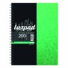 Silvine Luxpad Hardback Wire Notebook Ruled Perforated A4 SPA4 - Pack 6